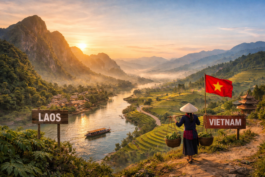 région du laos et du vietnam habitat naturel des saolas