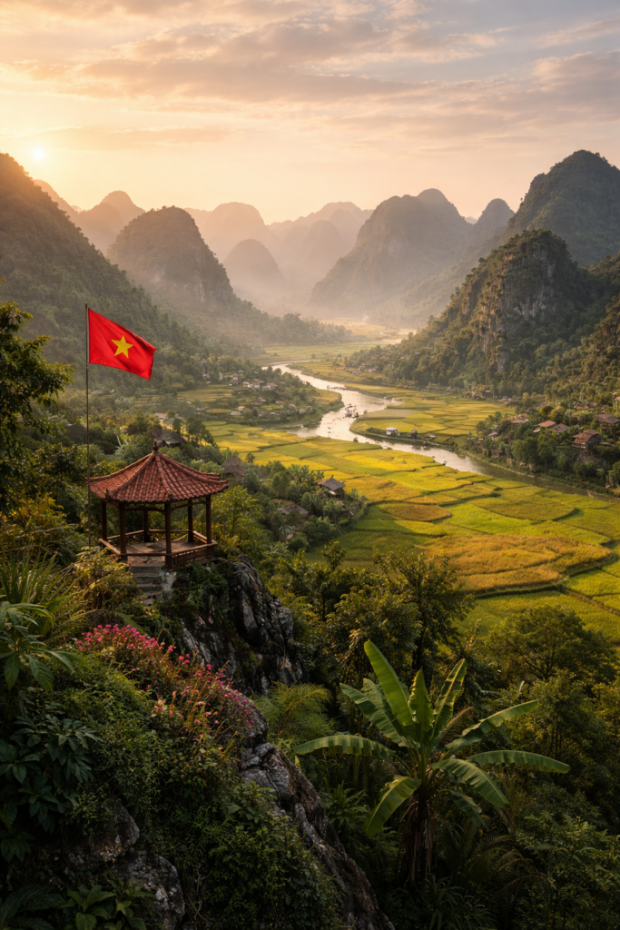 habitat naturel des saolas dans les montagnes du vietnam